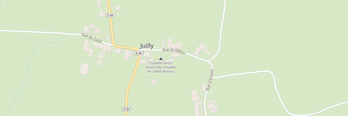 Plan du 4 Rue du Milieu à Juilly