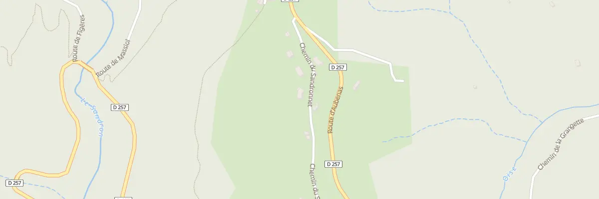 Plan du 110 Che du Sandronnet à Saint-Andéol-de-Vals