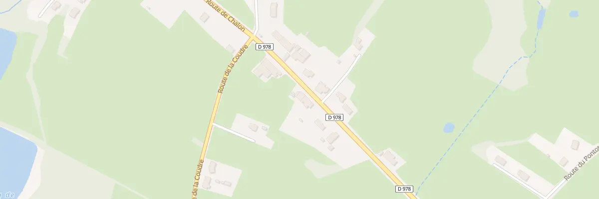 Plan du 48 Rte de Chalon à Auxy