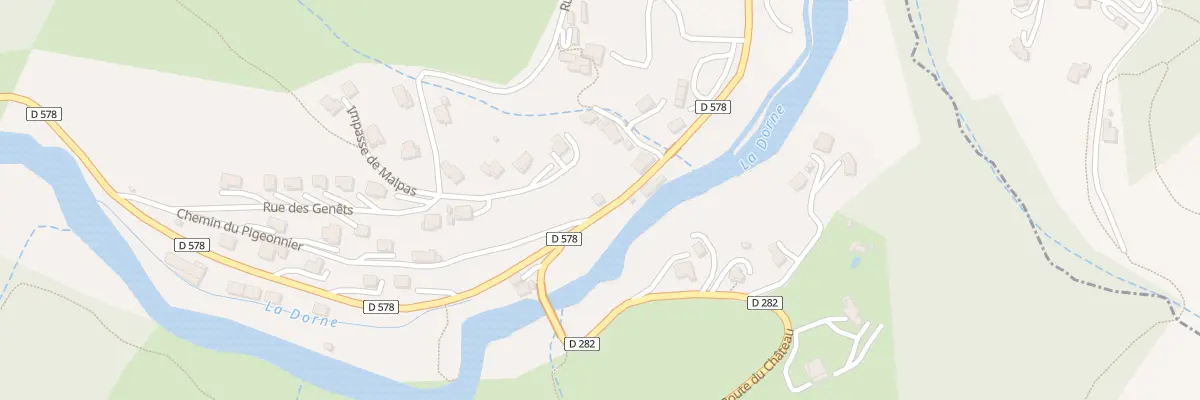 Plan du 580 Rte de Vals-les-bains à Accons