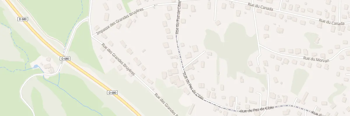Plan du 52 Rue du Pas de Cible à Montcenis
