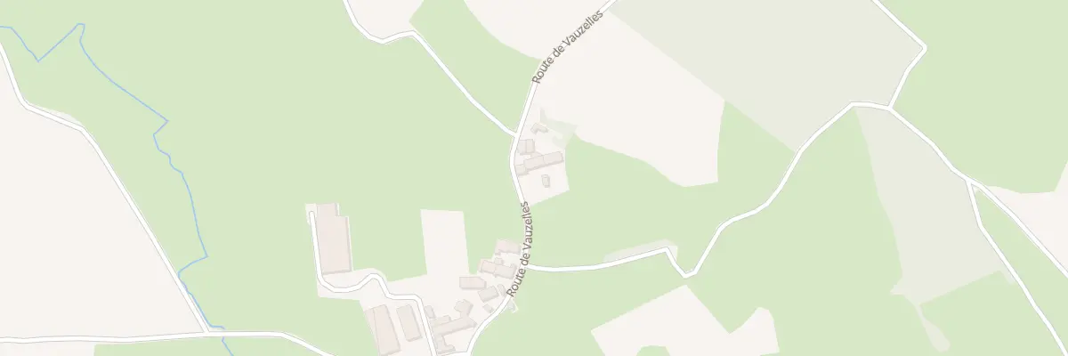 Plan du 1231 Rte de Vauzelles à Montmelard