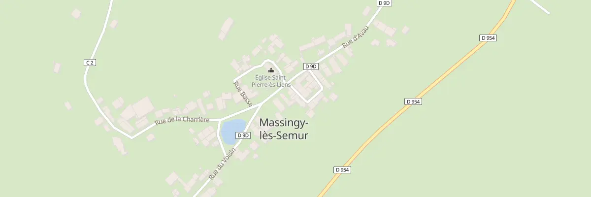Plan du 4 Rue Avau à Massingy-lès-Semur
