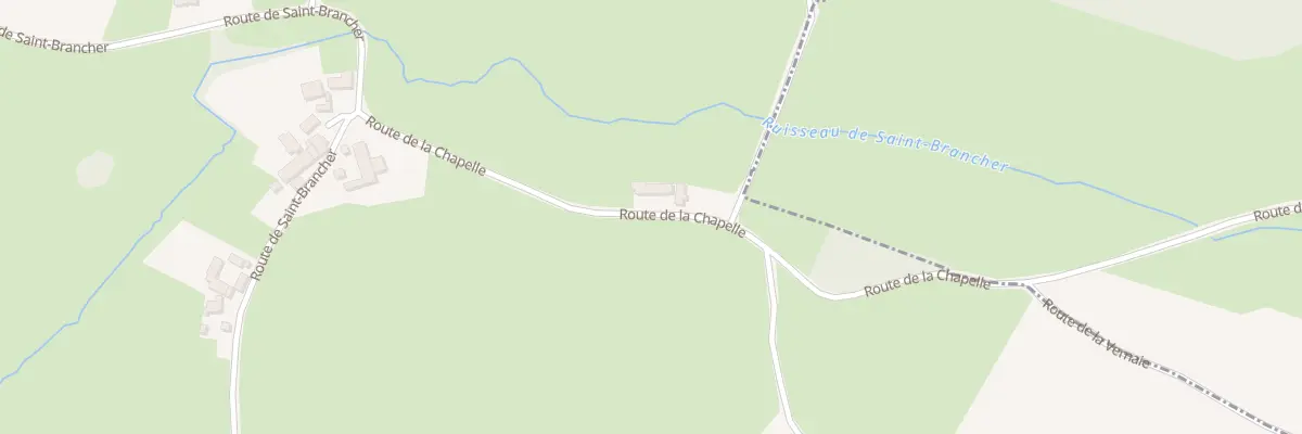 Plan du 225 Rte de la Chapelle à Vendenesse-lès-Charolles