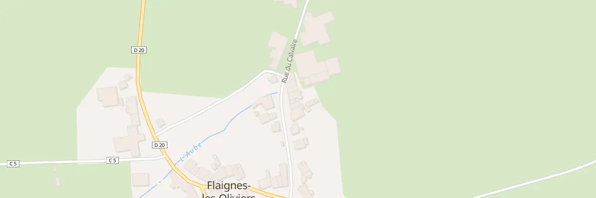 Plan du 5010 Le Village de Flaignes à Flaignes-Havys