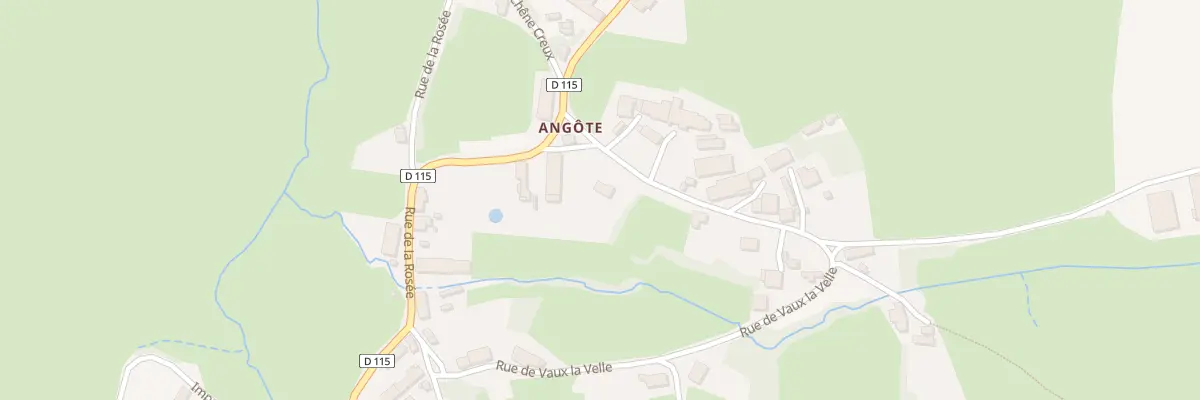 Plan du 4 Grande Rue des Patis à Allerey