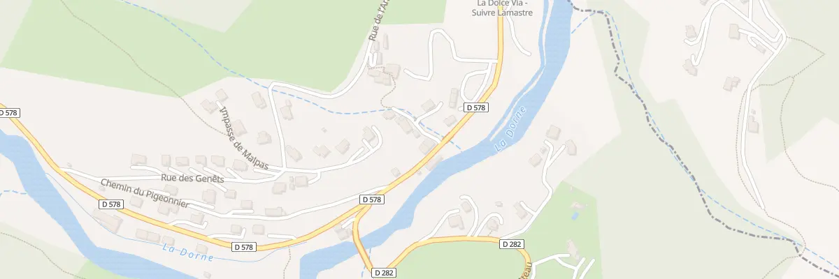 Plan du 25 Che de Brolles à Accons