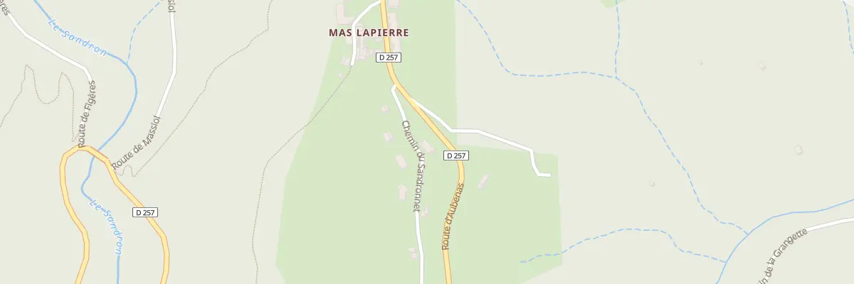 Plan du 71 Che du Sandronnet à Saint-Andéol-de-Vals