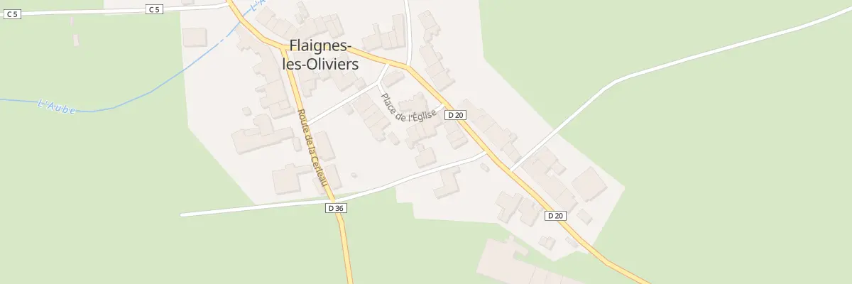 Plan du 10 Pl de l’Eglise à Flaignes-Havys