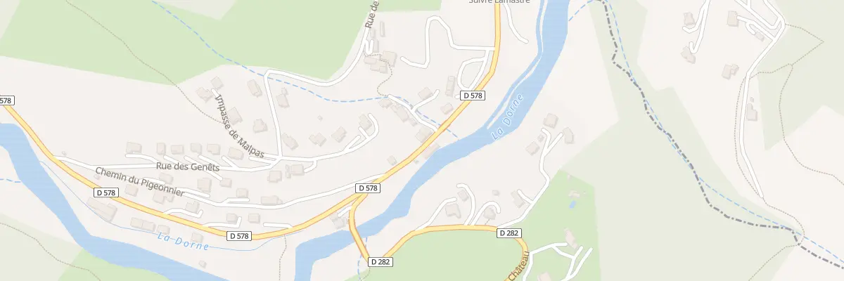 Plan du 540 Rte de Vals-les-bains à Accons