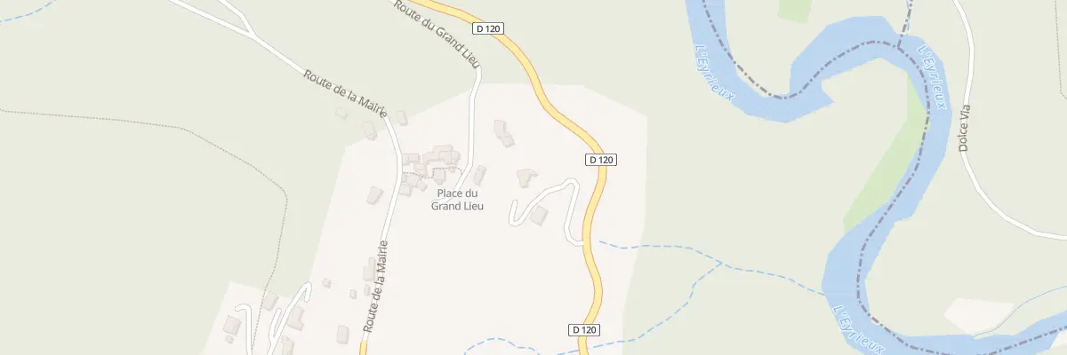 Plan du 5071 Le Grand Lieu à Jaunac