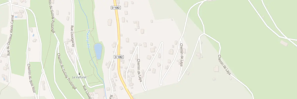 Plan du 41 Che de Laya à Saint-Étienne