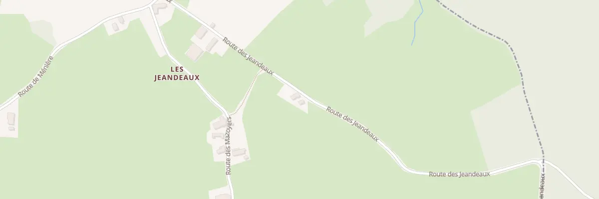 Plan du 5015 Les Jeandeaux à Mornay