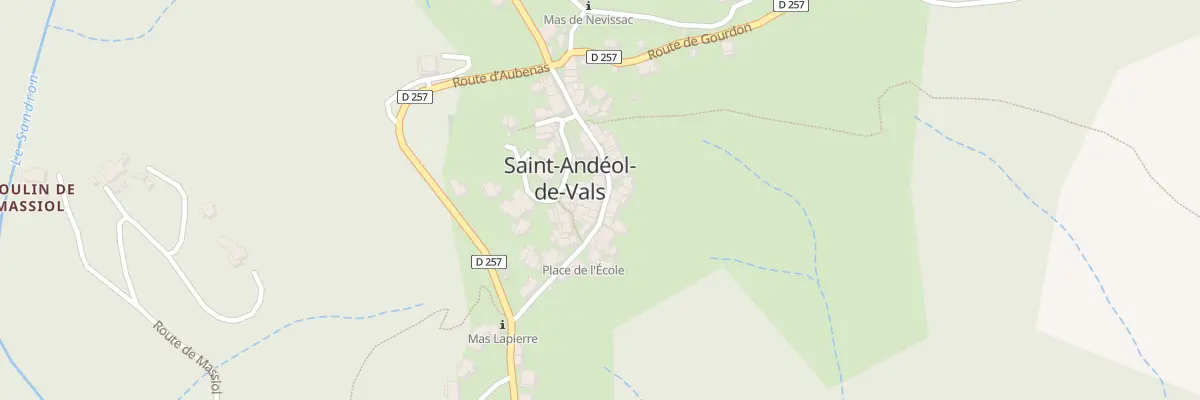 Plan du 4 Call de la Vicairie à Saint-Andéol-de-Vals