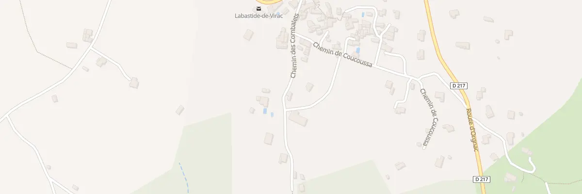 Plan du 5068 Les Combalets à Labastide-de-Virac