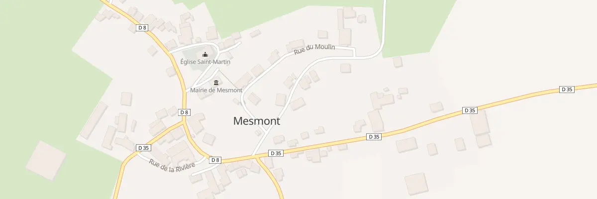 Plan du 4 Rue du Vieux Chateau à Mesmont