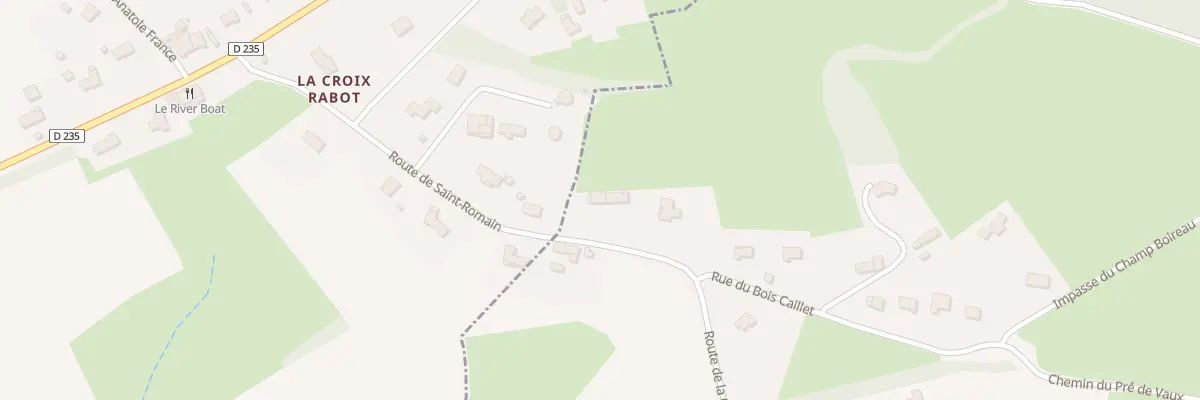 Plan du 5042 Bois Caillet à Saint-Romain-sous-Gourdon