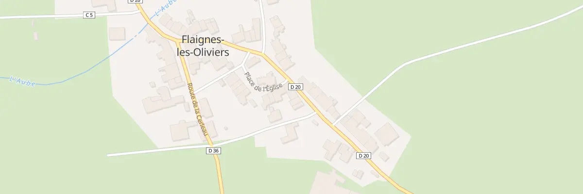 Plan du 9 Rue Principale à Flaignes-Havys