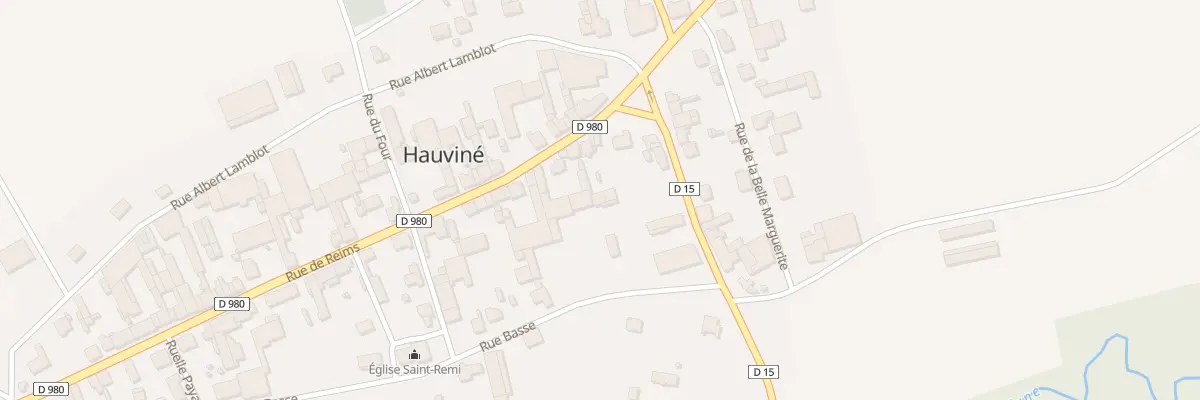 Plan du 17 Rue Basse à Hauviné