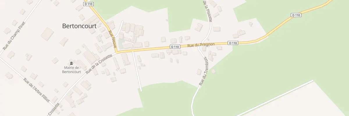 Plan du 5038 Le Village à Bertoncourt