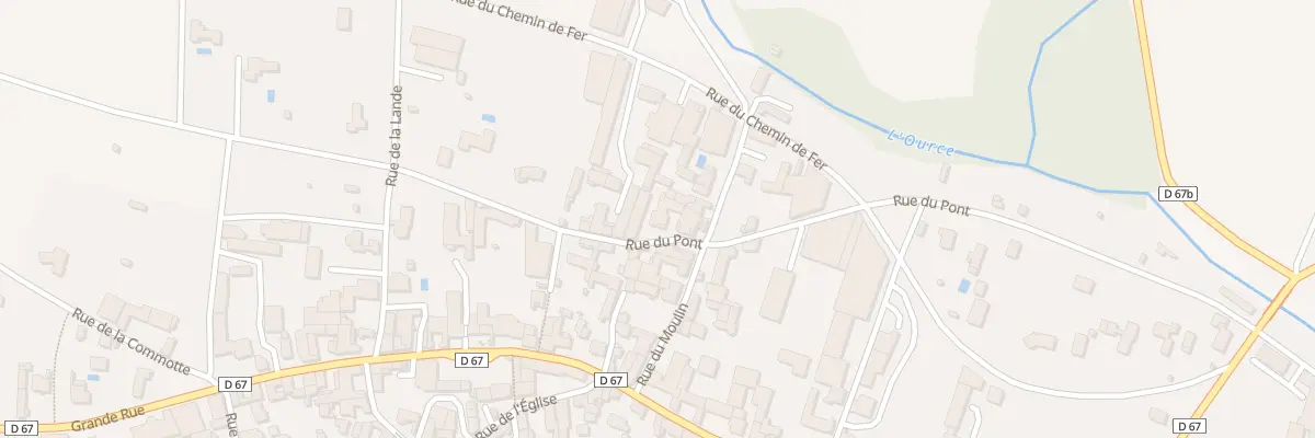 Plan du 13 Rue du Pont à Celles-sur-Ource