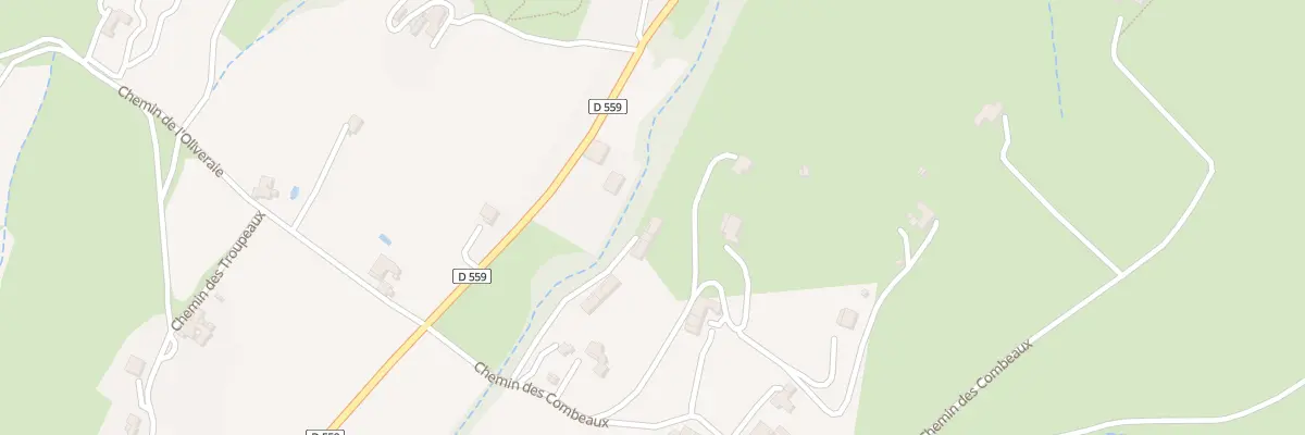 Plan du 87A Che des Combeaux à Lagorce