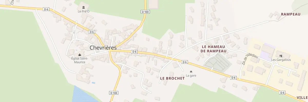 Plan du 137 Rte de Fontanès à Chevrières