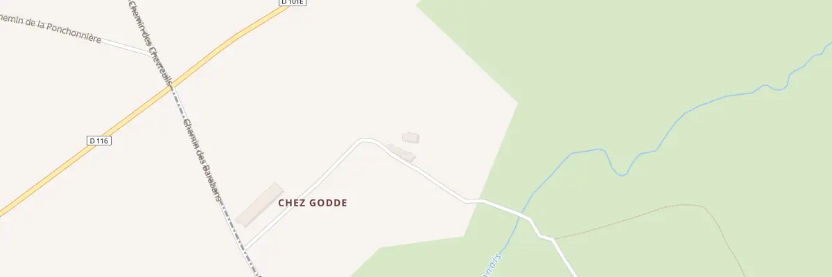 Plan du 5149 Chez Godde à Saint-Clément-les-Places