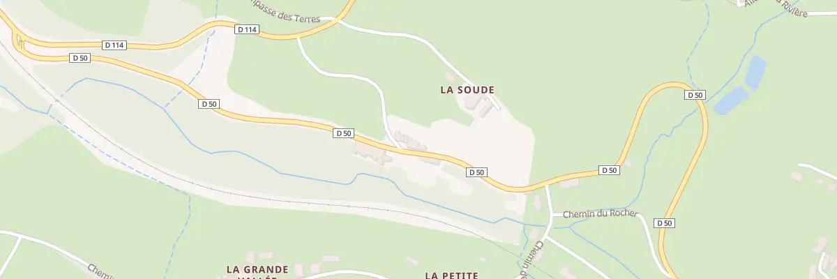 Plan du 1482 Rte de Chauffailles à Belleroche