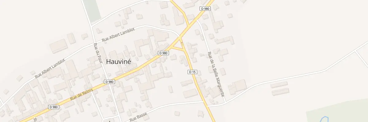 Plan du 2 Rue des Pigeons à Hauviné