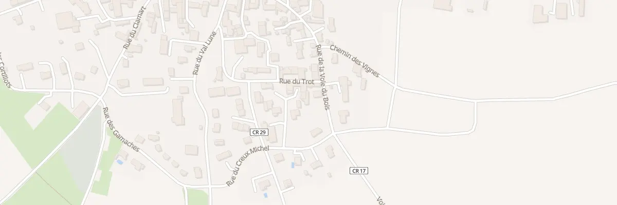 Plan du 16 Rue du Trot à Celles-sur-Ource