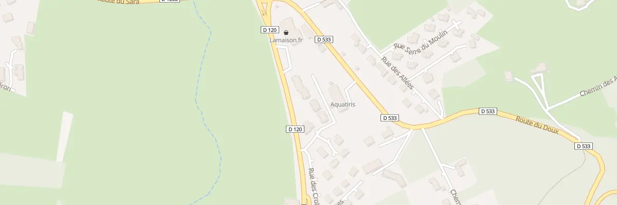 Plan du 85 Imp des Résidences à Saint-Agrève