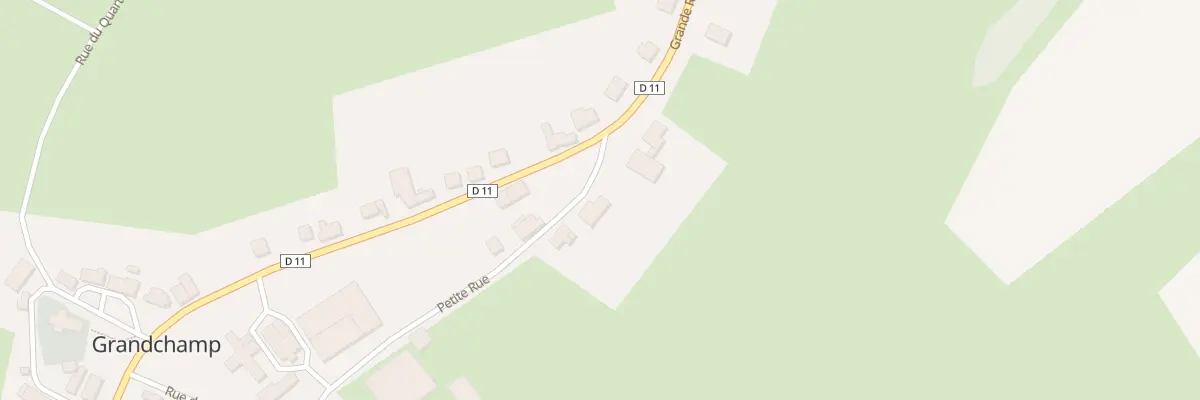 Plan du 3 Petite Rue à Grandchamp