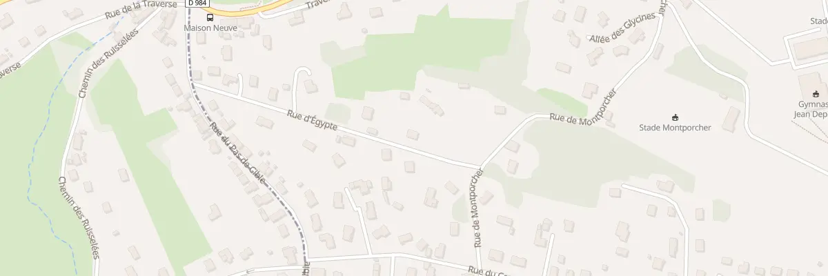 Plan du 17 Rue d’Egypte au Creusot