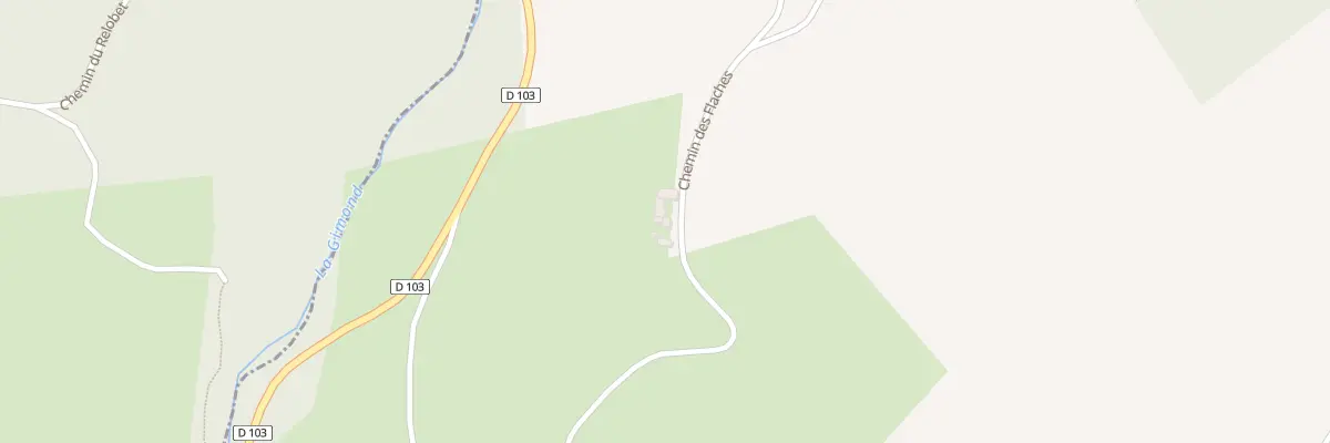 Plan du 305 Che des Flaches à Chevrières