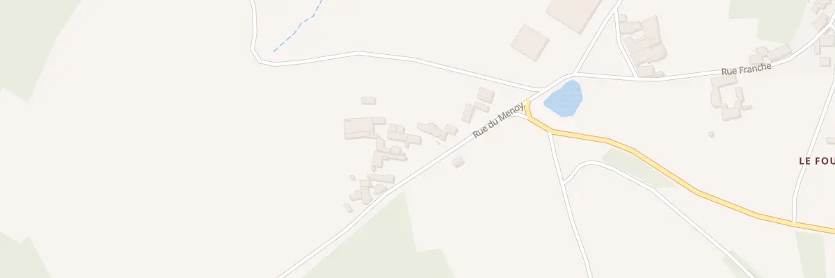 Plan du 8 Rue du Menoy à Grignon