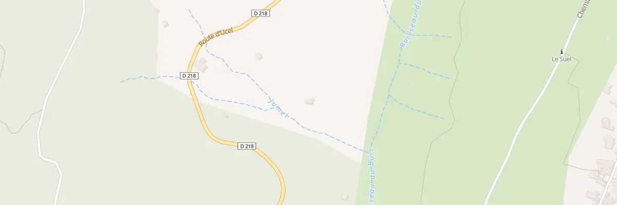Plan du 1125 Rte d’Ucel à Saint-Julien-du-Serre