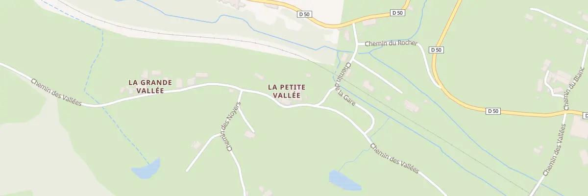 Plan du 672 Che des Vallées à Belleroche