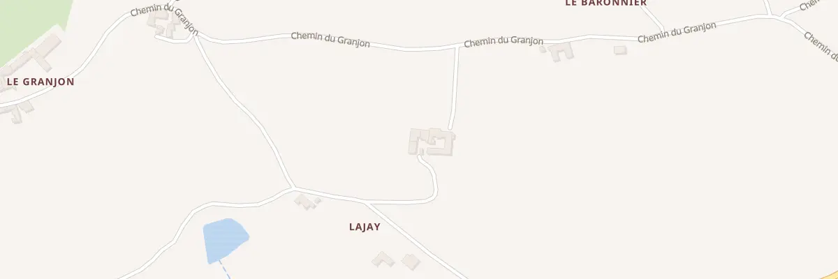 Plan du 307 Che de Lajay à Meys