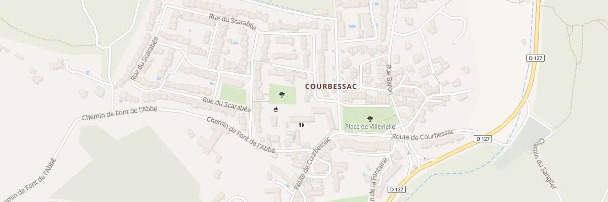 Plan du 89 Rue du Scarabée à Nîmes