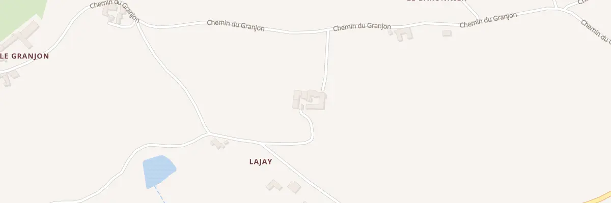 Plan du 305 Che de Lajay à Meys