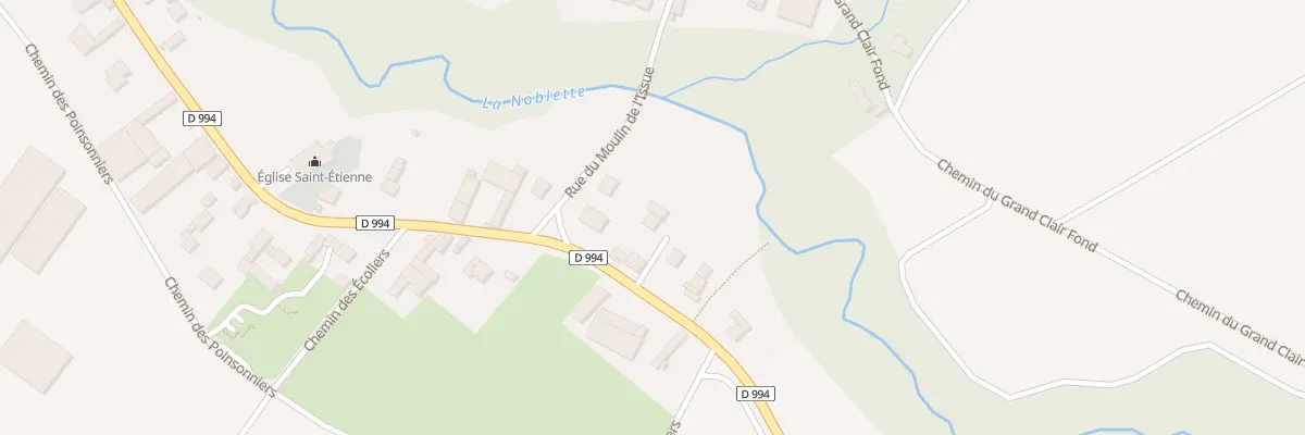 Plan du 1 Sen des Amoureux à Vadenay