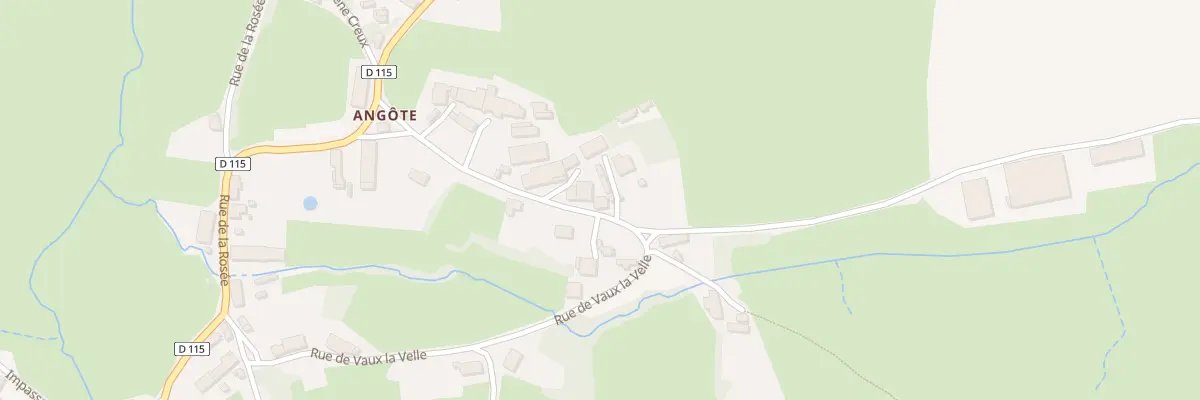 Plan du 9 Rue Grande Rue des Patis à Allerey