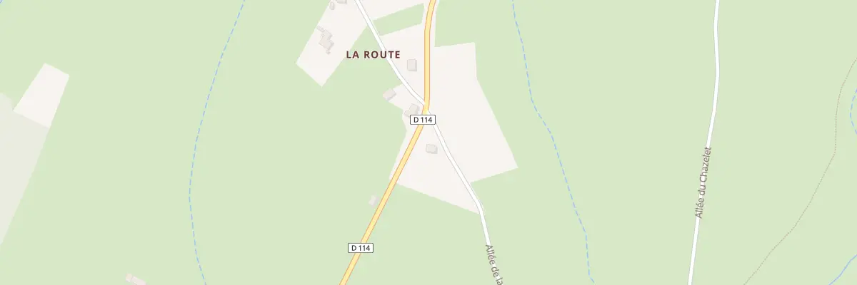 Plan du 1215 Rte de Montveneur à Belleroche