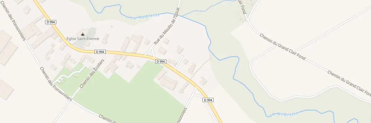 Plan du 6 Grande Rue de La Noblette à Vadenay