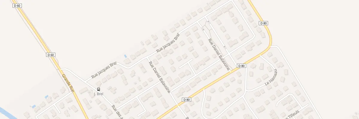 Plan du 34 Rue Daniel Balavoine à Sarry
