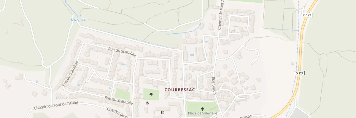 Plan du 194 Rue du Scarabée à Nîmes