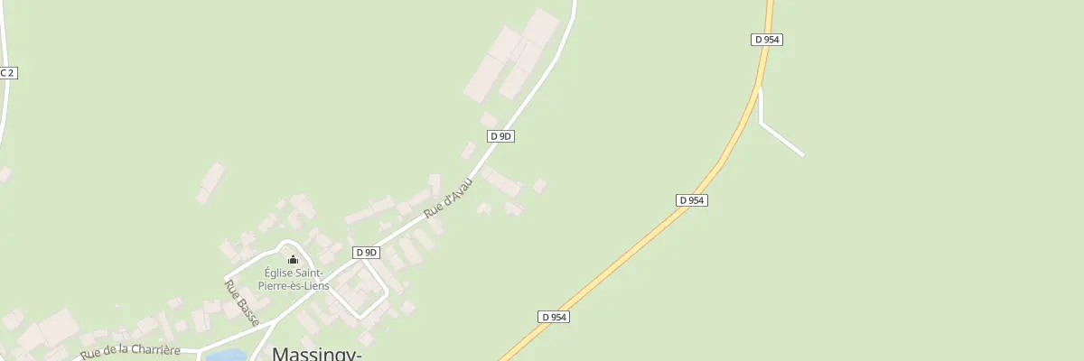Plan du 26 Rue Avau à Massingy-lès-Semur
