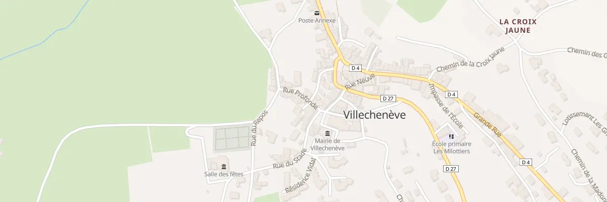 Plan du 5119 Le Bourg à Villechenève