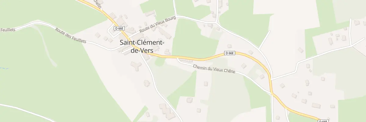 Plan du 154 Rte des Gonnachons à Saint-Clément-de-Vers